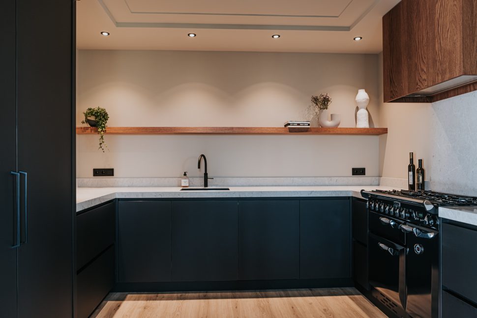 Moderne keuken woonboerderij
