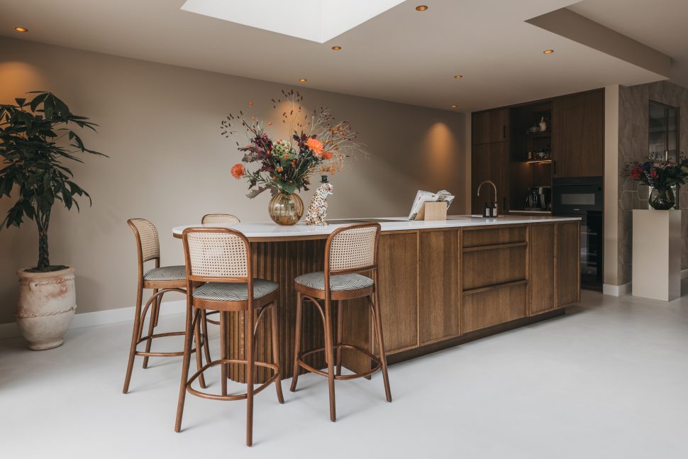 Natuurlijke keuken met retro twist